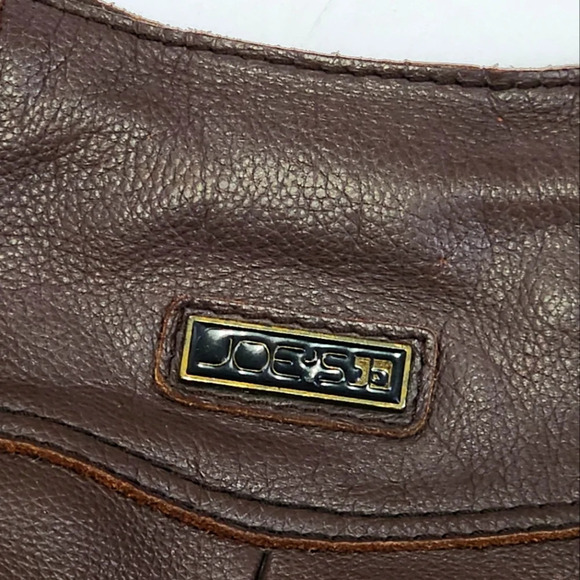 Joe's Womens Retro Brown Soho Leather Shoulder Handbag Great Condition Y2K - Picture 2 of 16